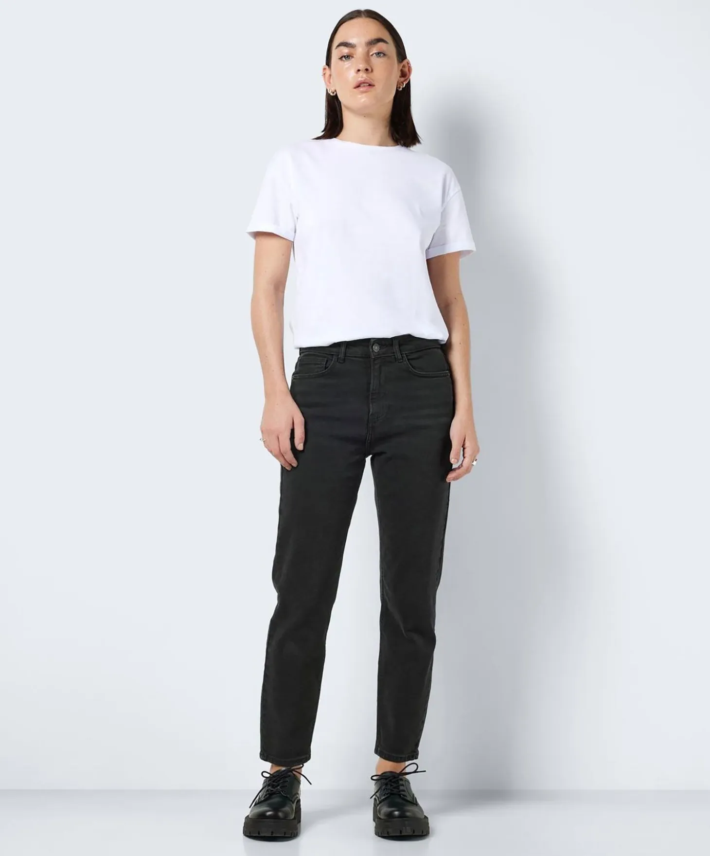 NMMoni HW Straight Jeans