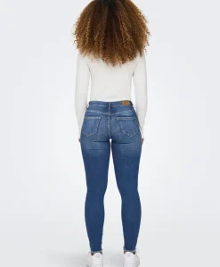Only Blush Mid DNM Denimblå