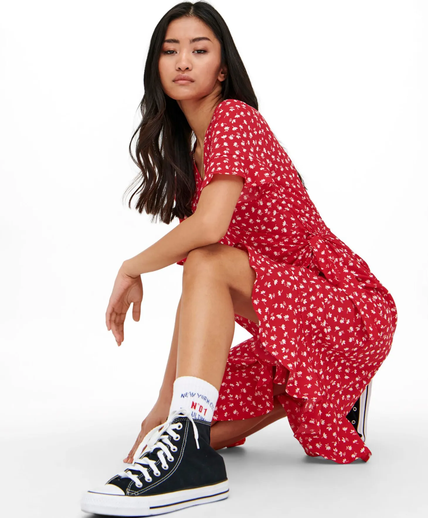 Only Olivia Wrap Dress