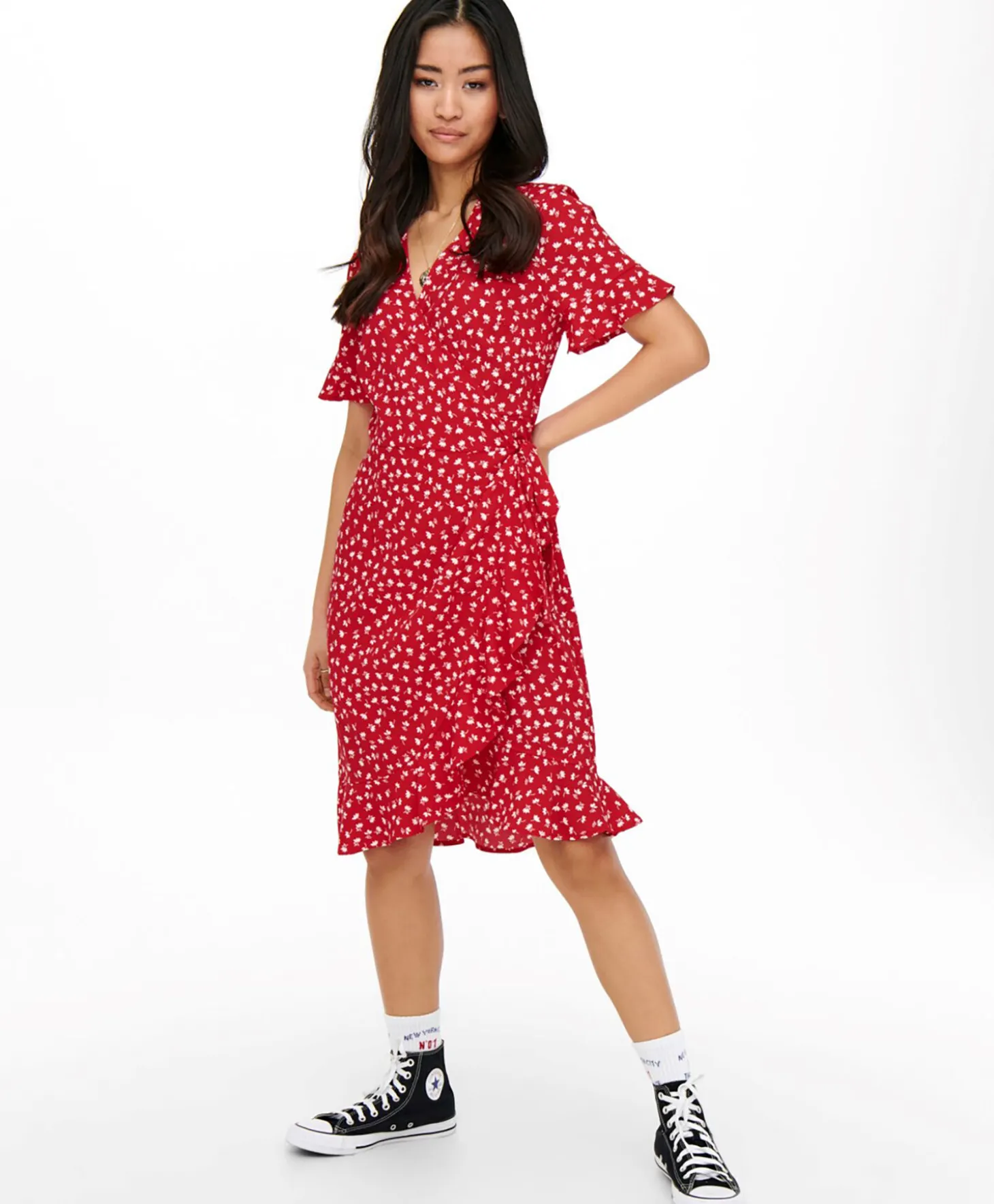 Only Olivia Wrap Dress