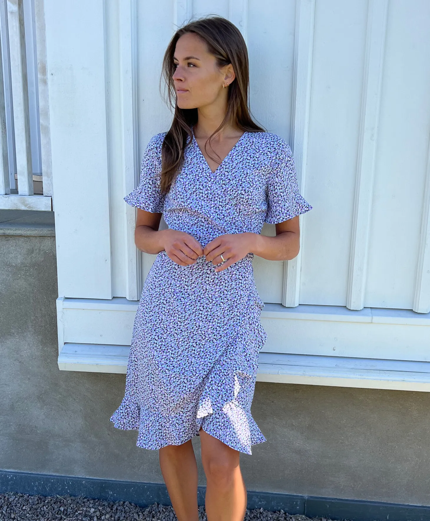 Only Olivia Wrap Dress