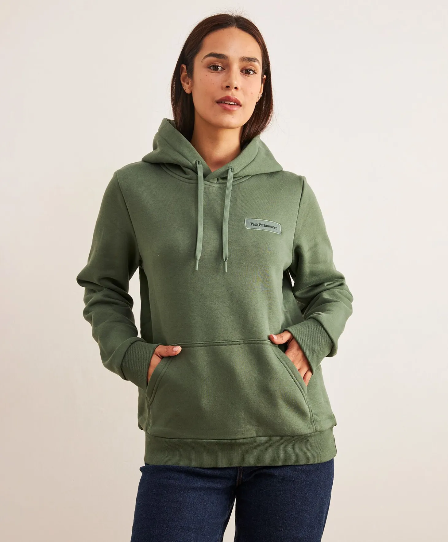 Peak Performance Logo Hoodsweat W