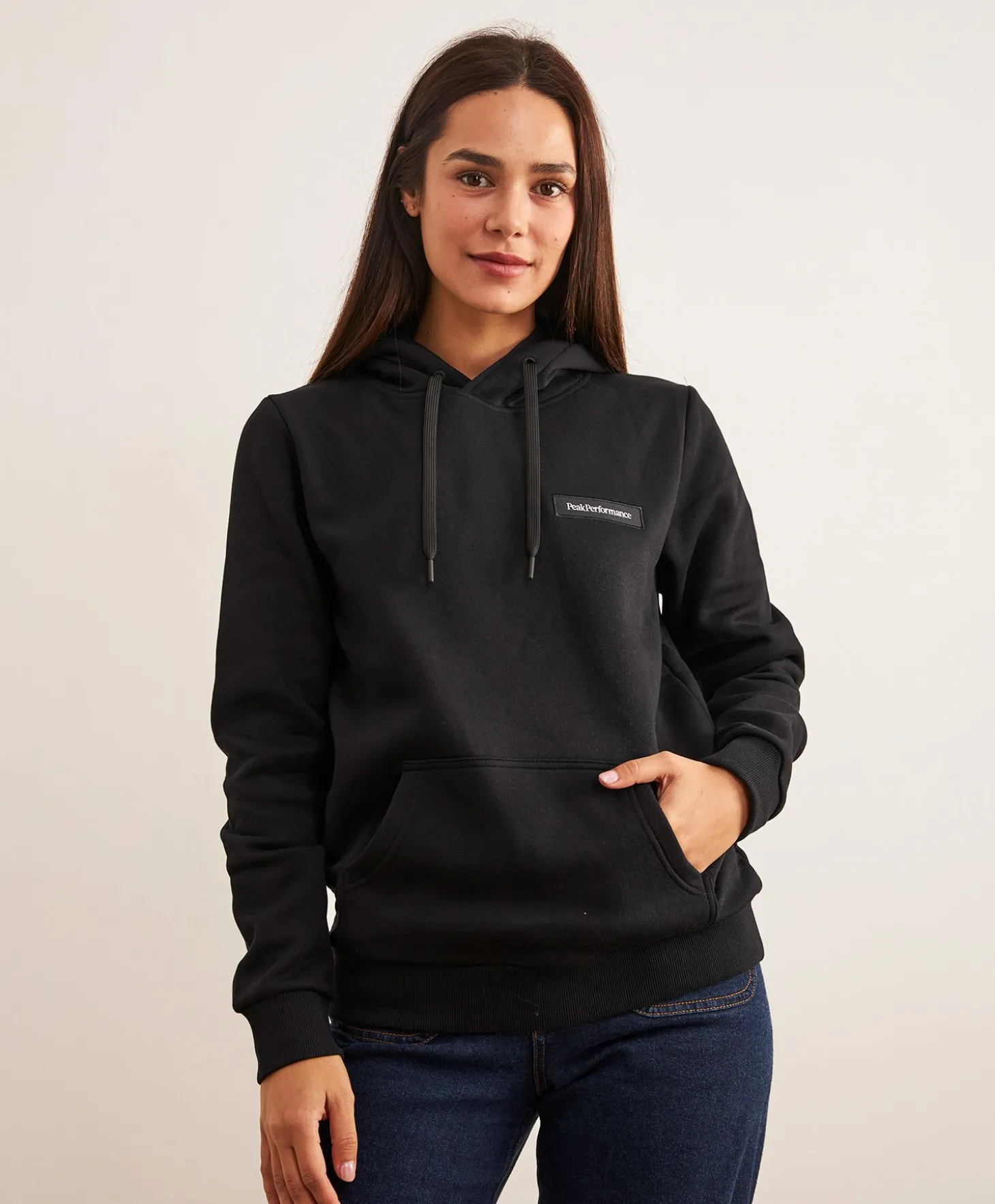 Peak Performance Logo Hoodsweat W