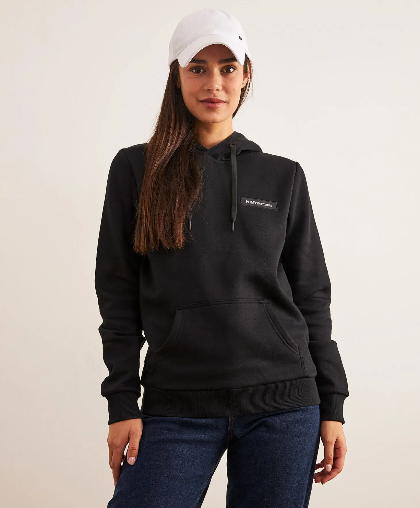 Peak Performance Logo Hoodsweat W