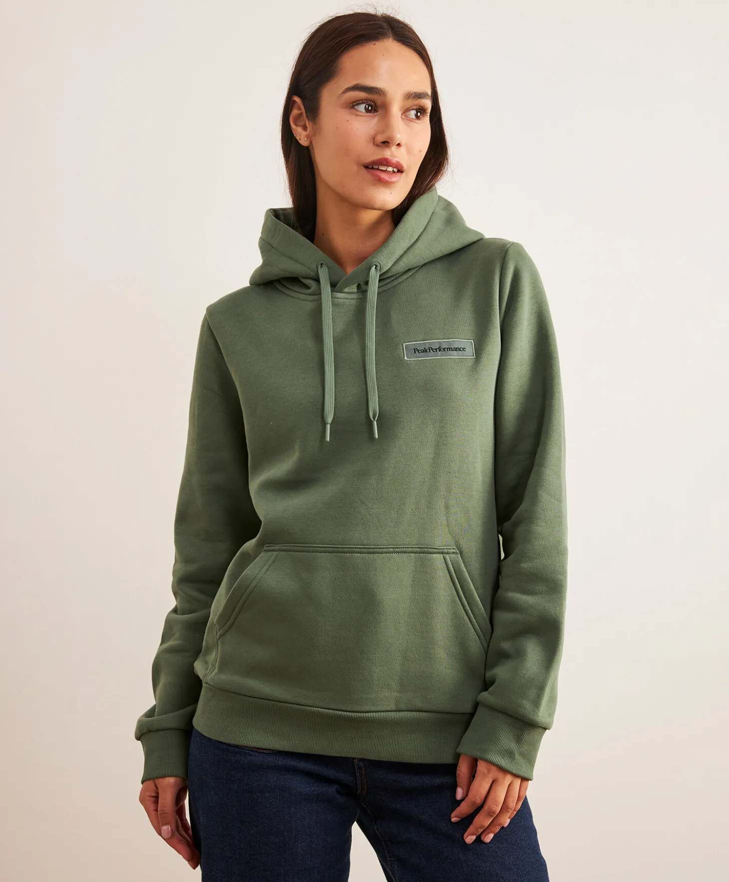 Peak Performance Logo Hoodsweat W