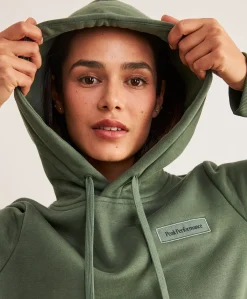 Peak Performance Logo Hoodsweat W