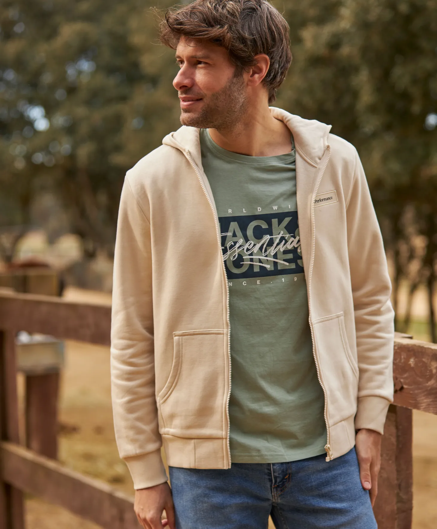 Peak Performance Logo Zip-hood