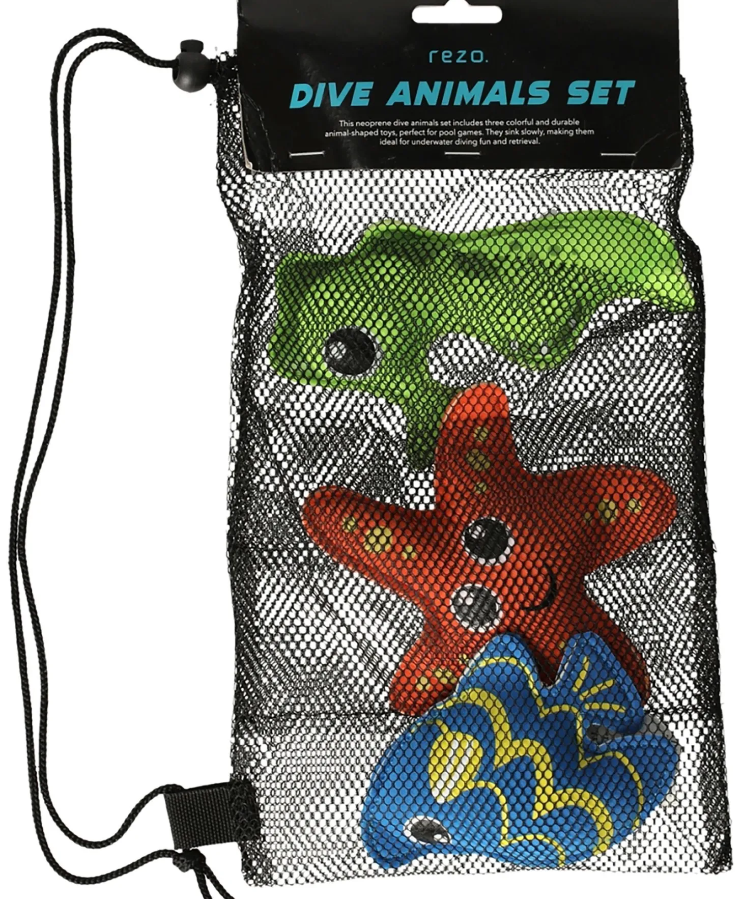 REZO Neoprene Dive Animals 3pk Set