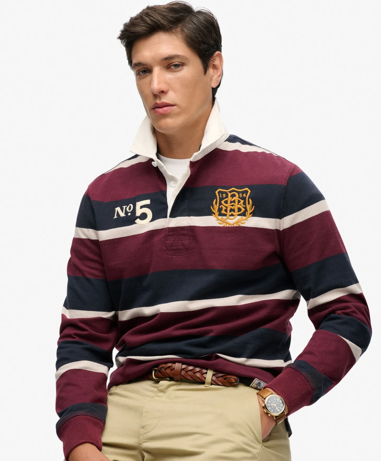 Superdry Double Rugby genser