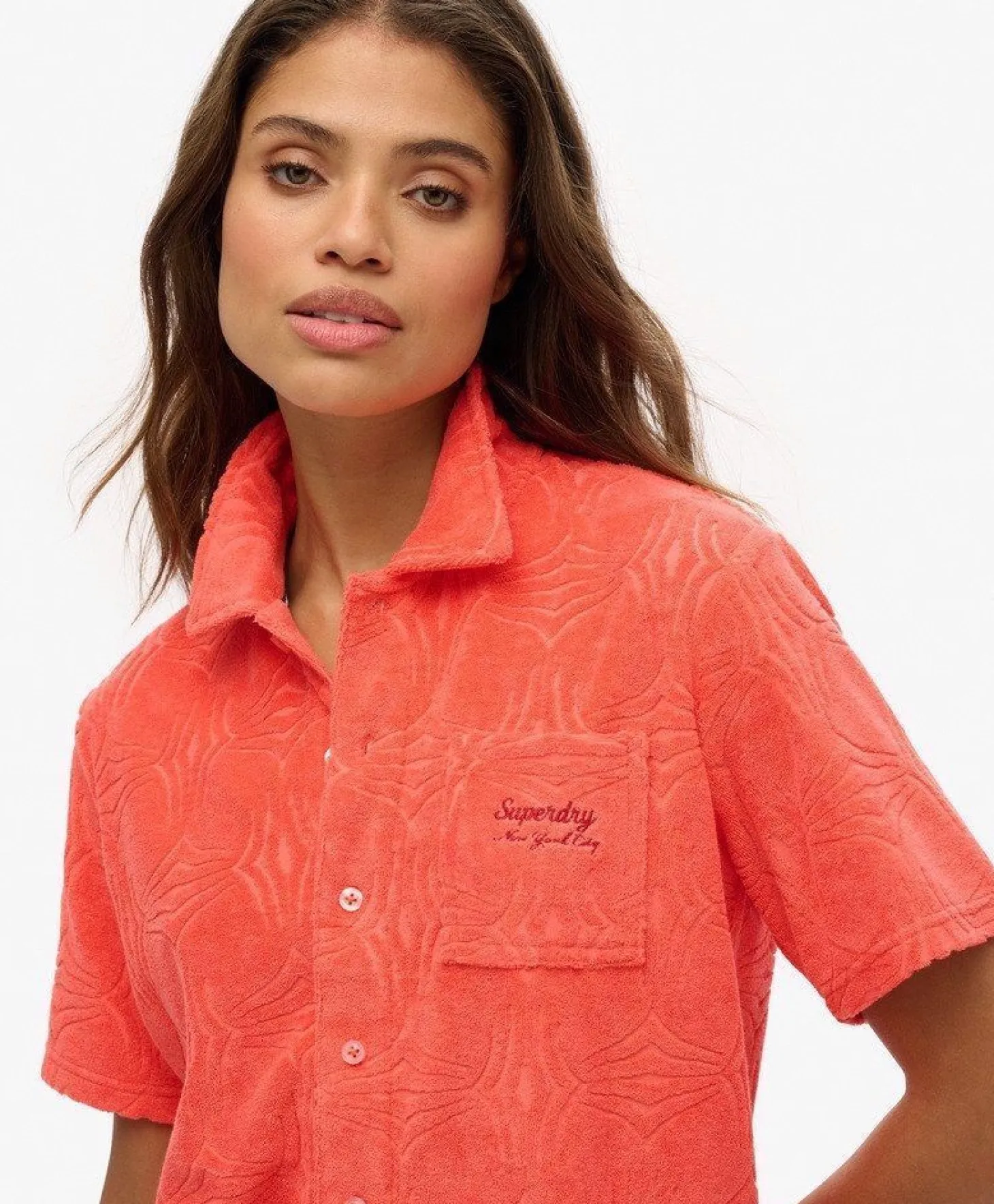 Superdry frotte skjorte