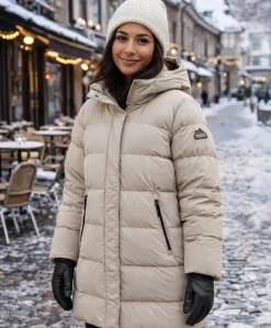 Superdry Hooded Sports Puffer Mid JKT
