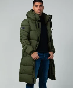 Superdry Ribstop Longline Puffer jacket