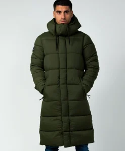 Superdry Ribstop Longline Puffer jacket