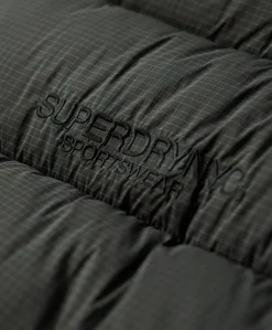 Superdry Ribstop Longline Puffer jacket