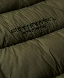 Superdry Ribstop Longline Puffer jacket