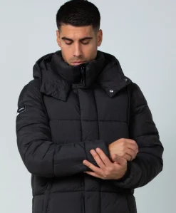 Superdry Ribstop Longline Puffer jacket