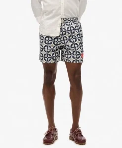 Superdry Tile Print Swim Shorts
