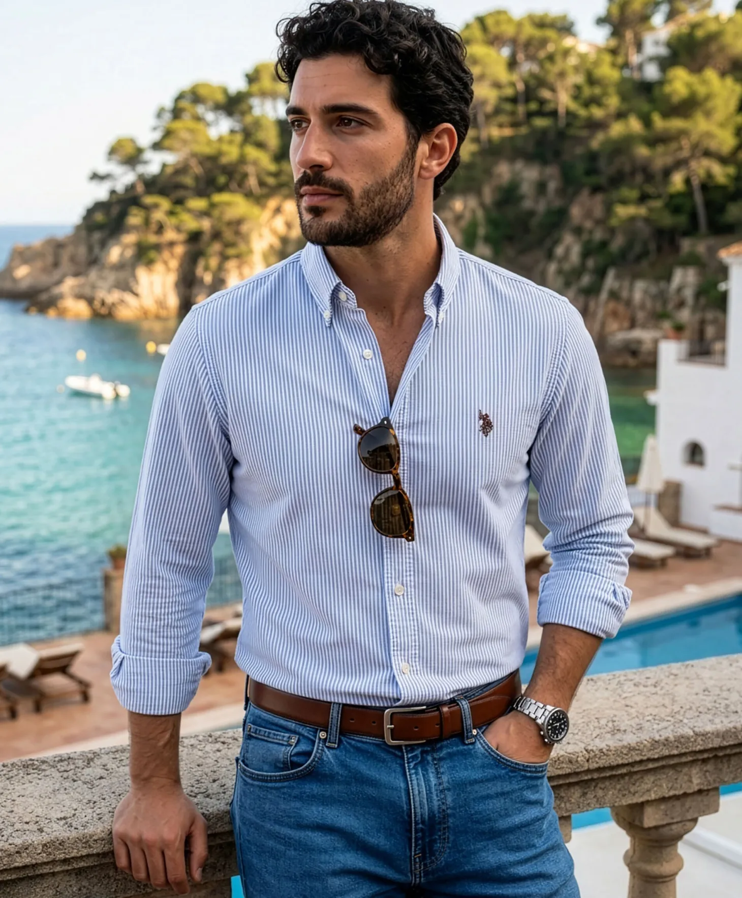 U.S Polo Calvert Flex Shirt