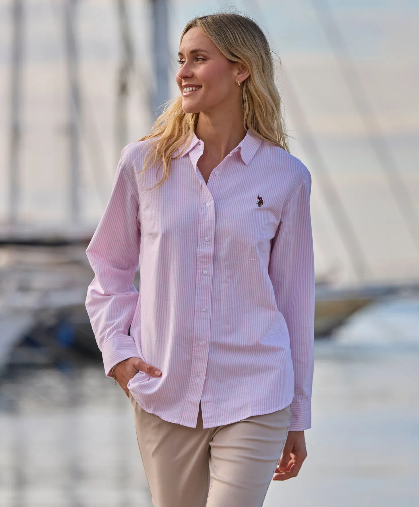 U.S Polo Gina Oxfordskjorte