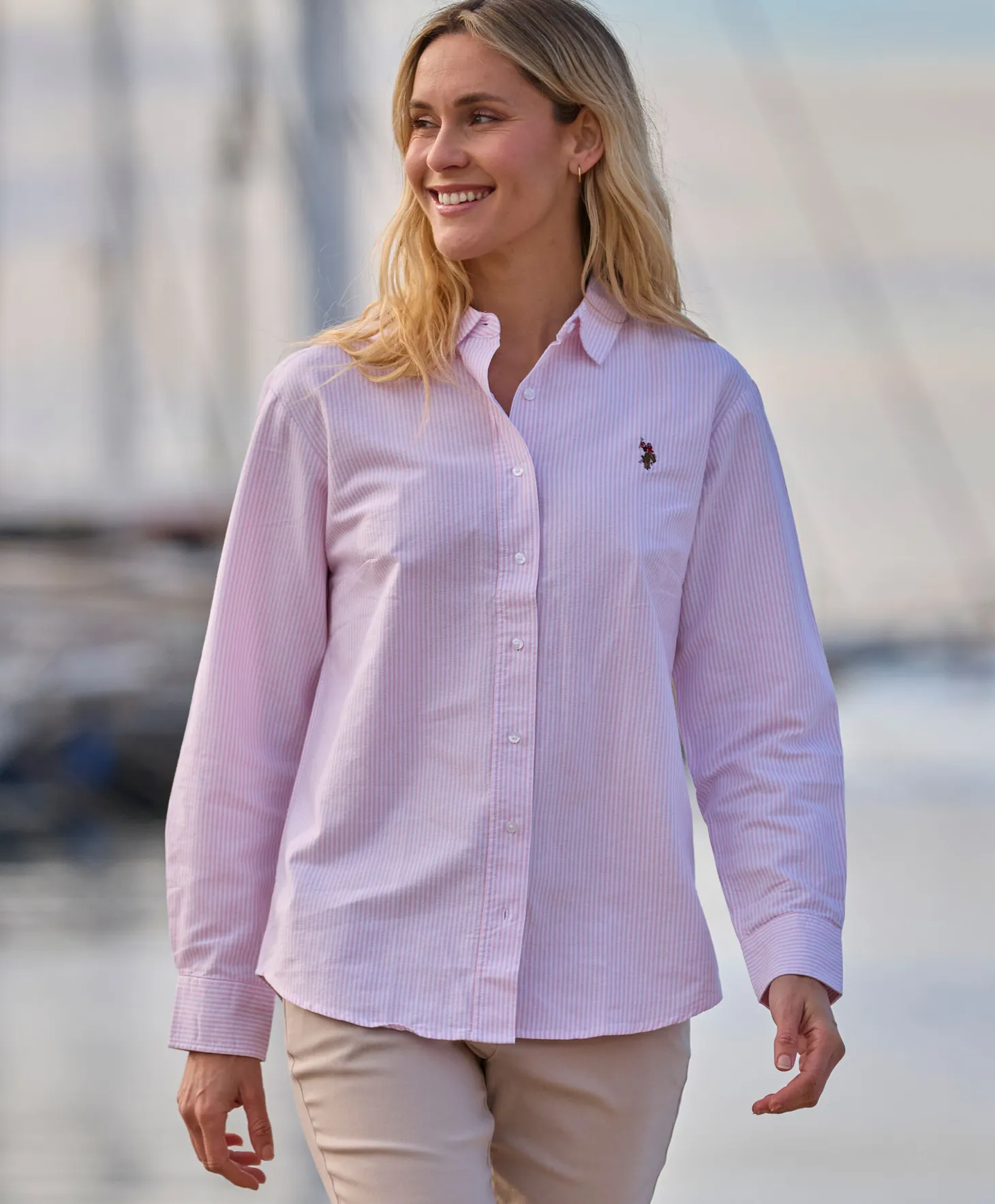 U.S Polo Gina Oxfordskjorte