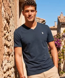U.S.Polo V-Neck Cem T-shirt