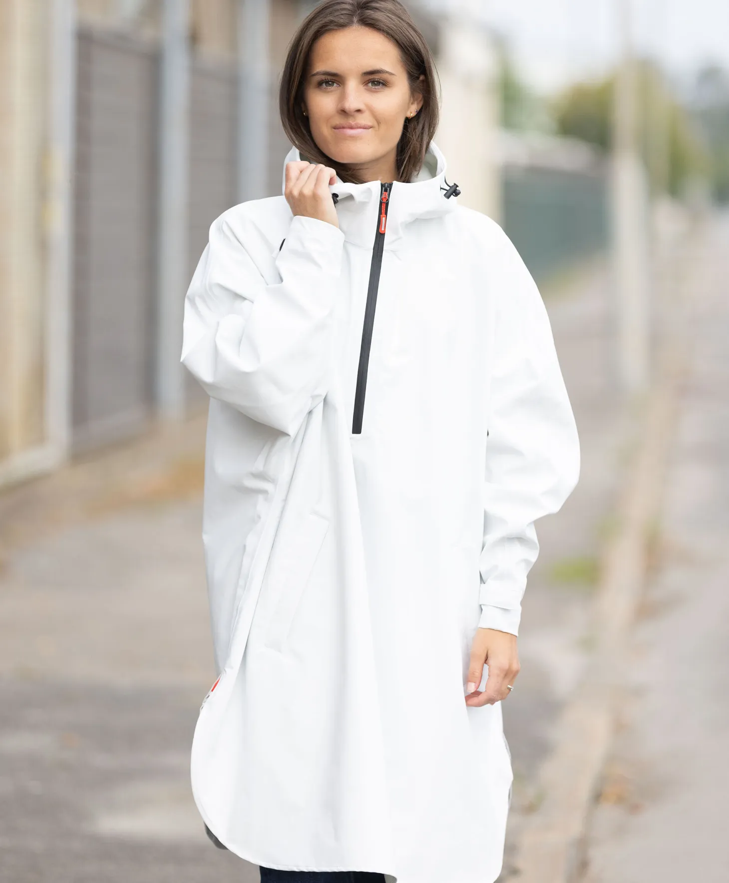 Vannucci Regn Poncho Dame