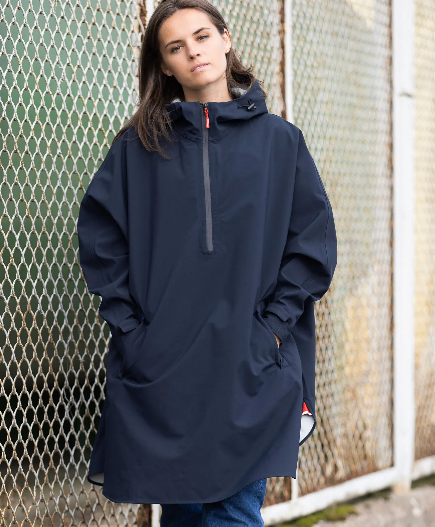Vannucci Regn Poncho Dame
