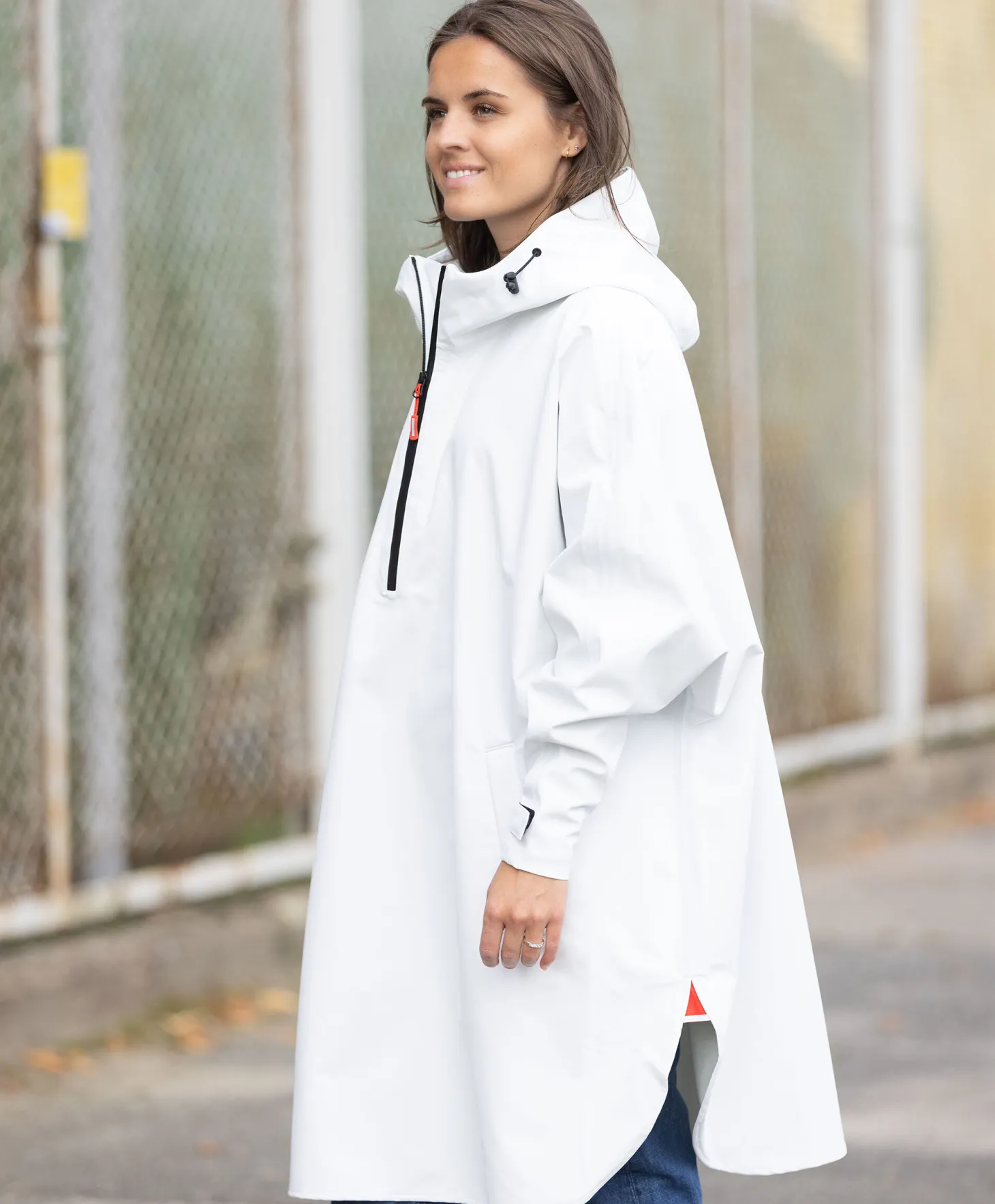 Vannucci Regn Poncho Dame