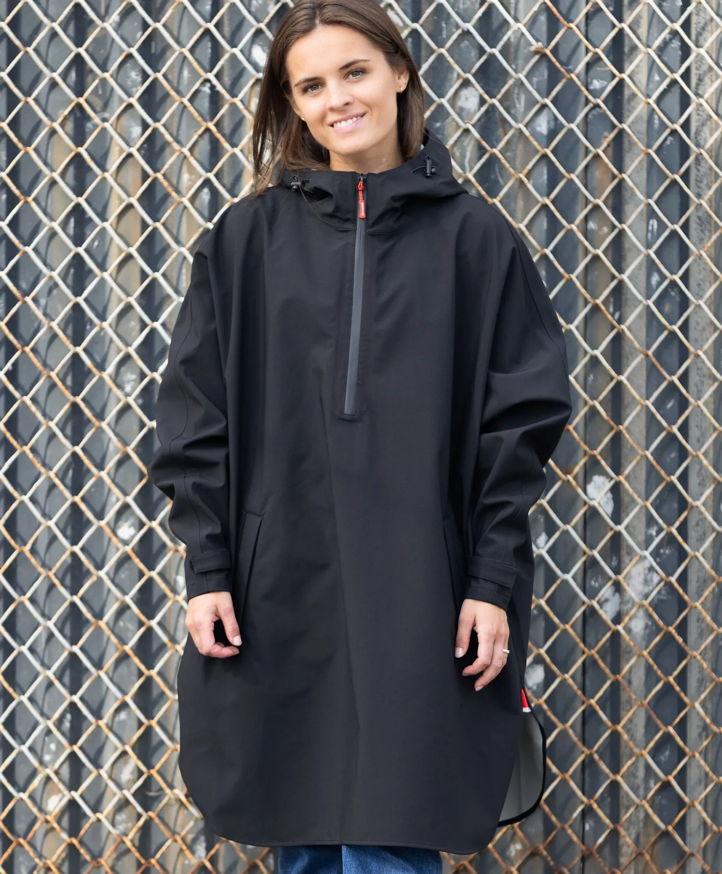 Vannucci Regn Poncho Dame