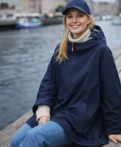 Vannucci Regn Poncho Dame
