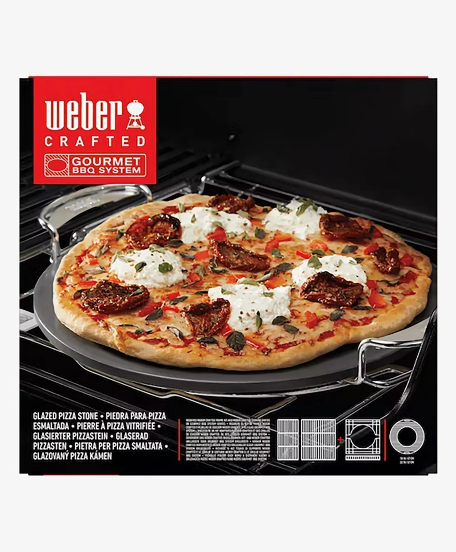 Weber Glazed Pizzastein
