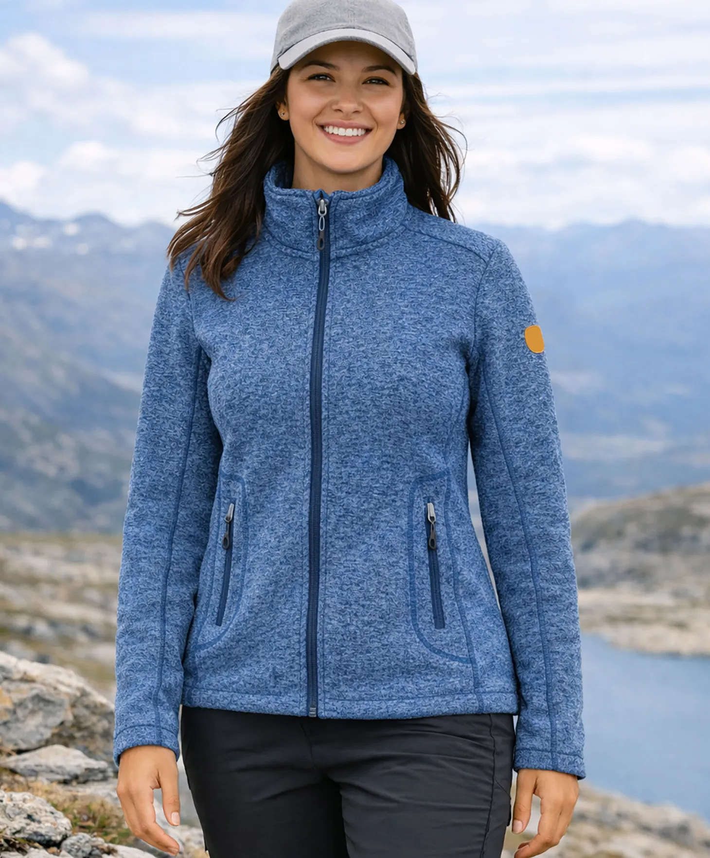 Whistler Samani W Melange Fleece Jacket