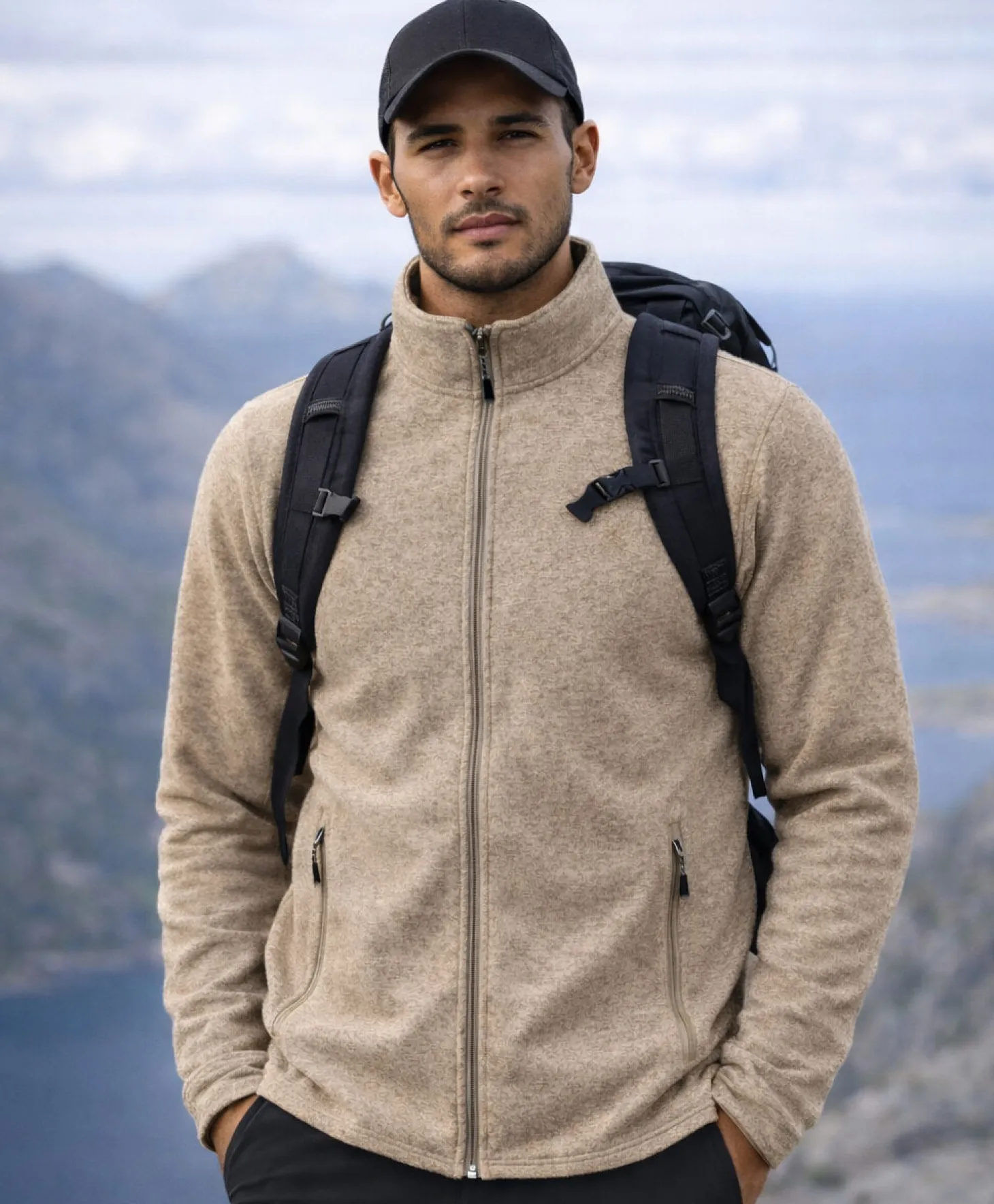 Whistler Sampton M Melange Fleece Jacket